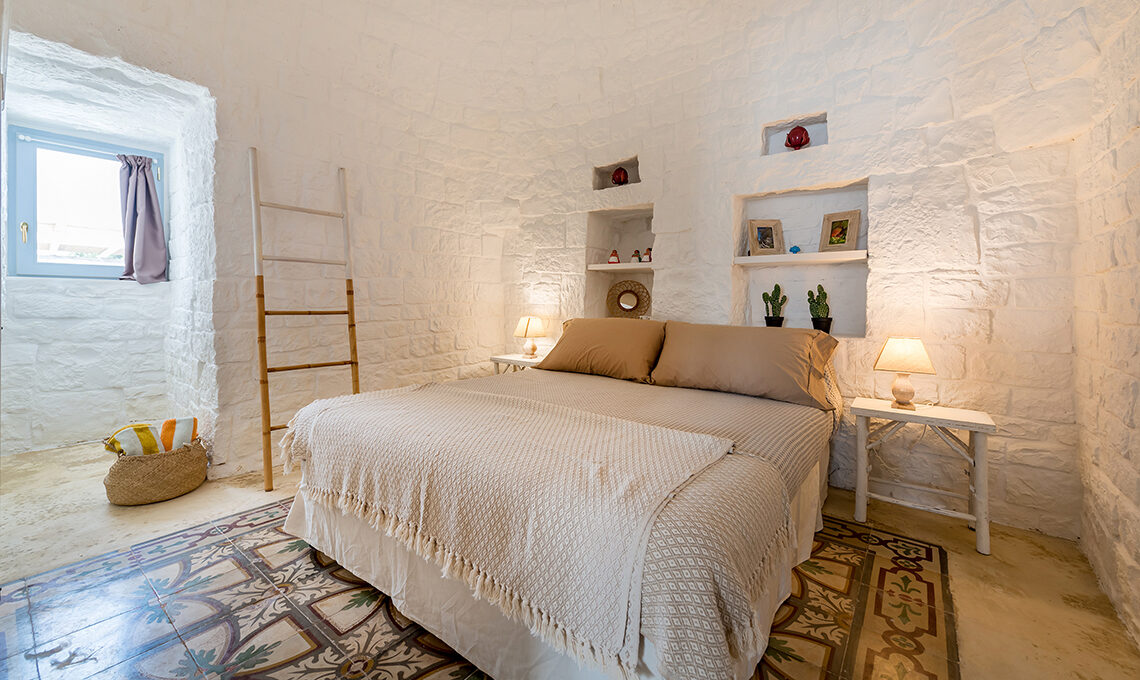 Trullo camera da letto