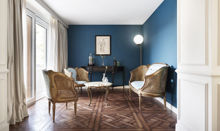 Un elegante appartamento a Firenze ristrutturato in stile classico