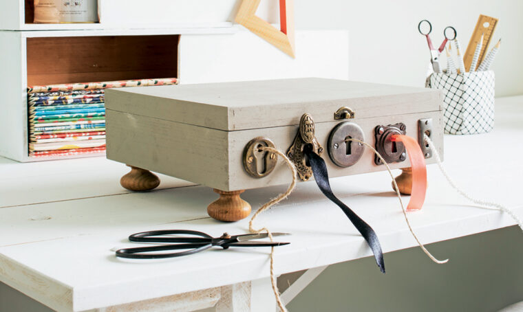 Come realizzare la box in legno per i nastri e le passamanerie