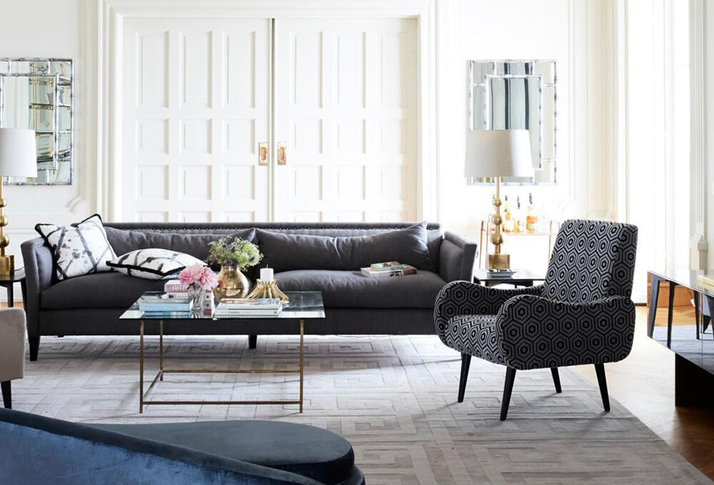 Décor che non stanca: toni del grigio per attualizzare lo stile classico