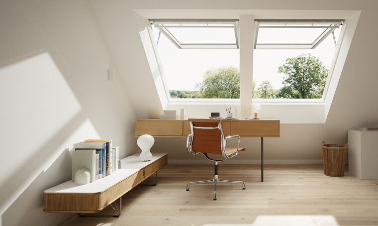 Da solaio a zona studio per due: come recuperare un sottotetto