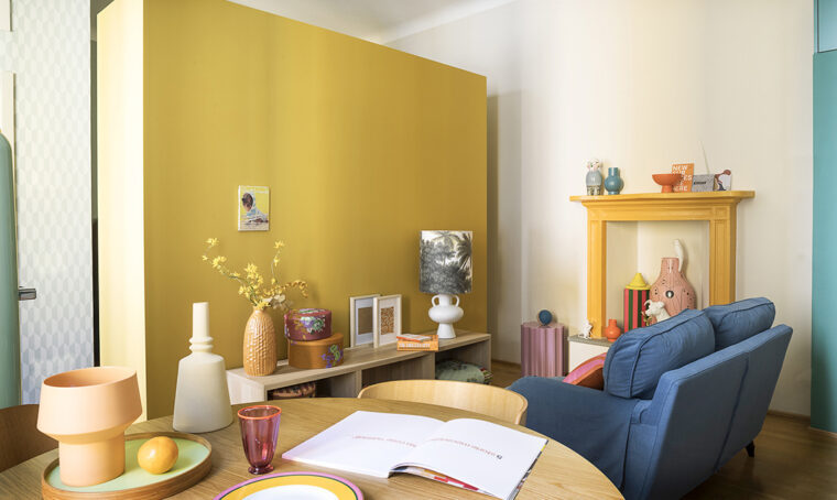 Décor per ambienti piccoli: il colore allarga gli spazi