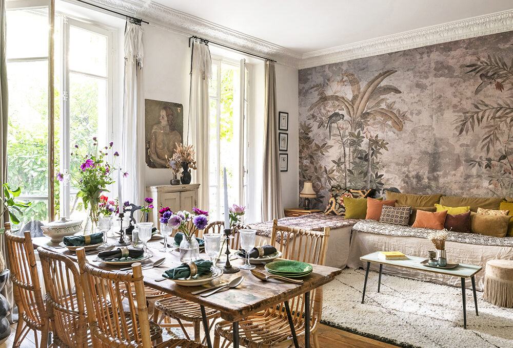 Una mini casa in affitto a Parigi, tra scelte décor e dettagli a sorpresa