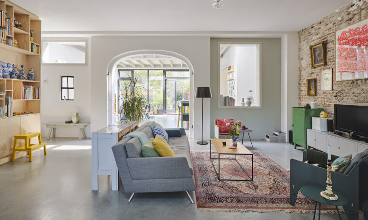 L’armonia dei contrasti nella casa dei designer olandesi