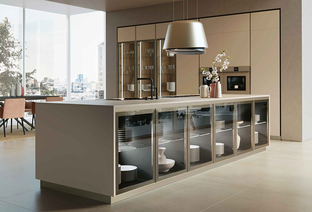 Cucina: legno e toni neutri infondono eleganza e calore