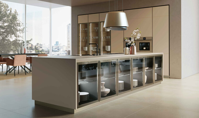 Cucina: legno e toni neutri infondono eleganza e calore