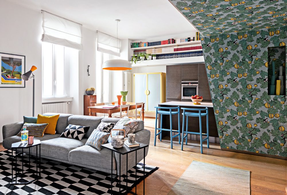 Prima & Dopo: La casa si trasforma, cambiando la palette colore