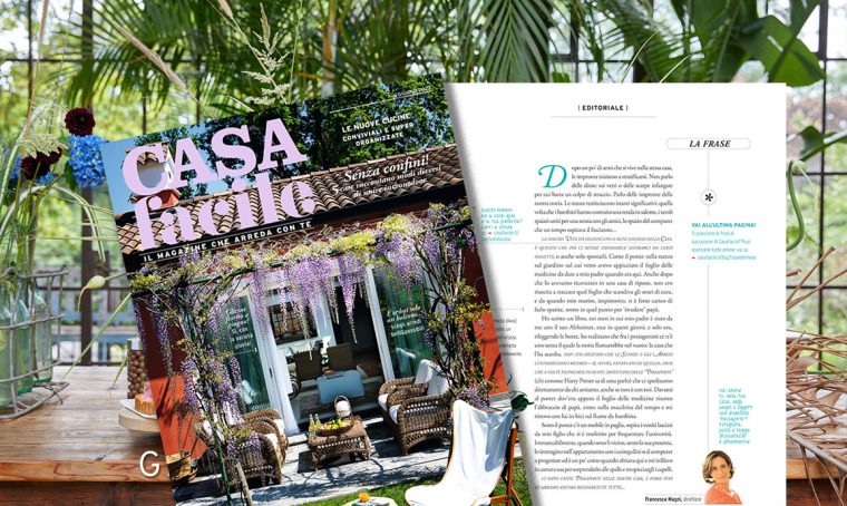 CasaFacile di giugno 2022: l’editoriale del direttore