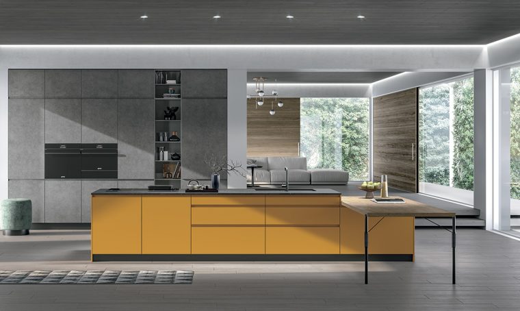 Cucina: oggi lo stile minimal è… a colori
