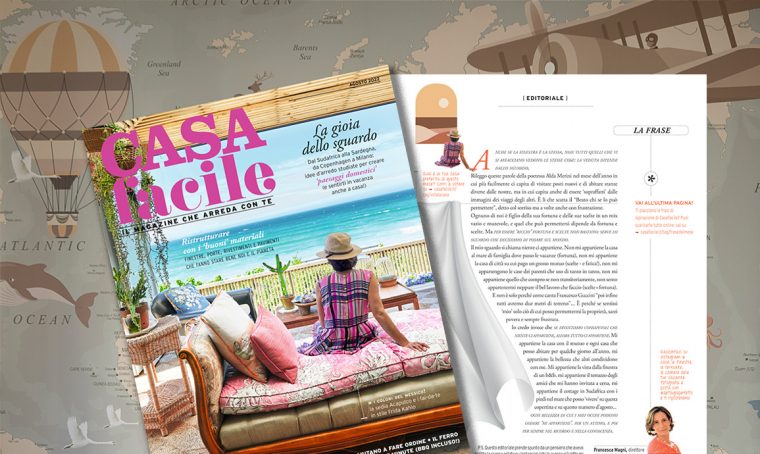 CasaFacile di agosto 2022: l’editoriale del direttore