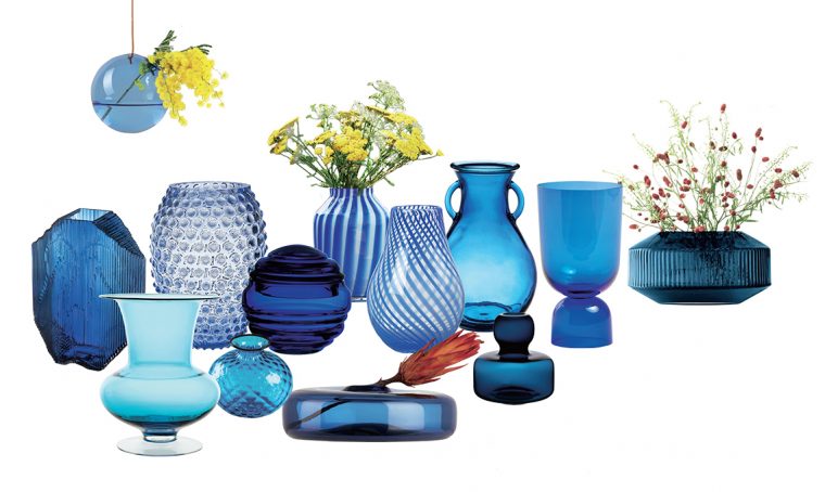 Vetro Art: magiche trasparenze in blu