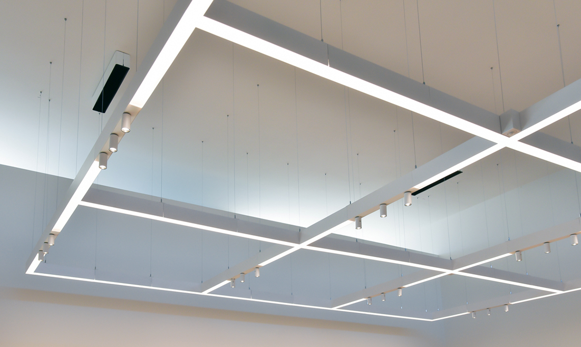illuminazione a soffitto