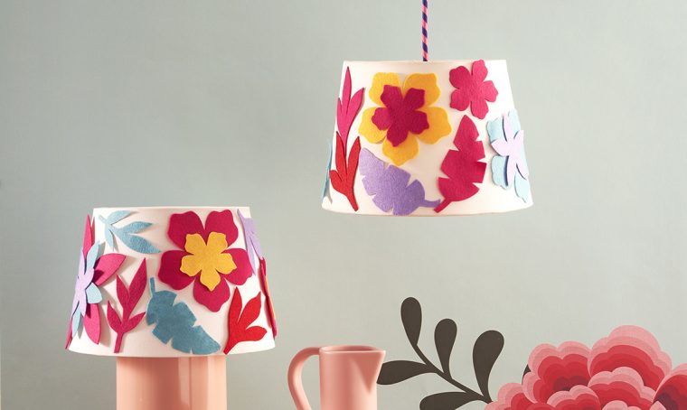 Fai-da-te: le lampade floreali in stile messicano