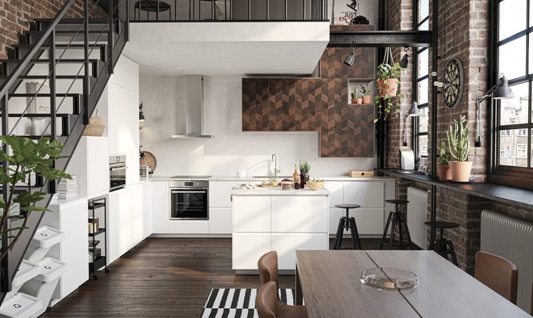 Cucina: progetti sartoriali con moduli standard