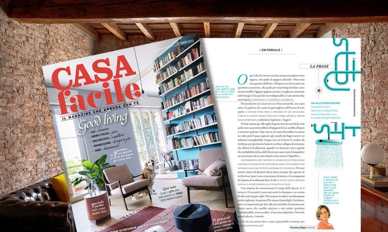 CasaFacile di ottobre 2022: l’editoriale del direttore