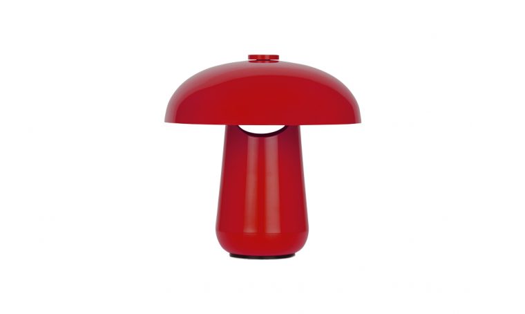 Natale: lampade rosse di design