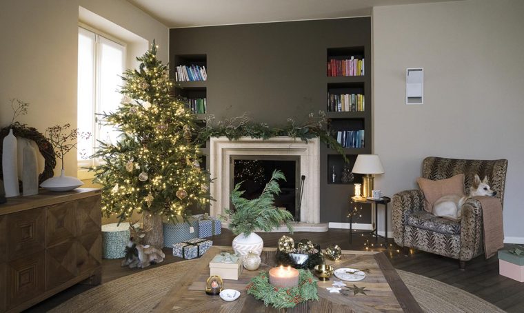 Allestimento green per un Natale all’insegna della natura