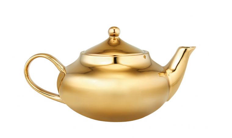 Shopping: teiere dorate