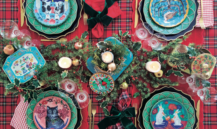 La tavola delle Feste Tartan & Vichy