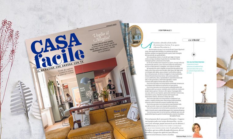 CasaFacile di Gennaio 2023: l’editoriale del direttore