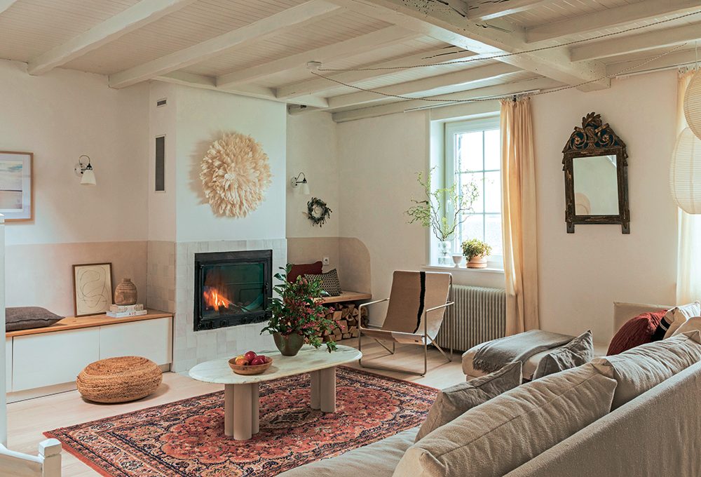 Stile scandinavo per un cottage in Francia