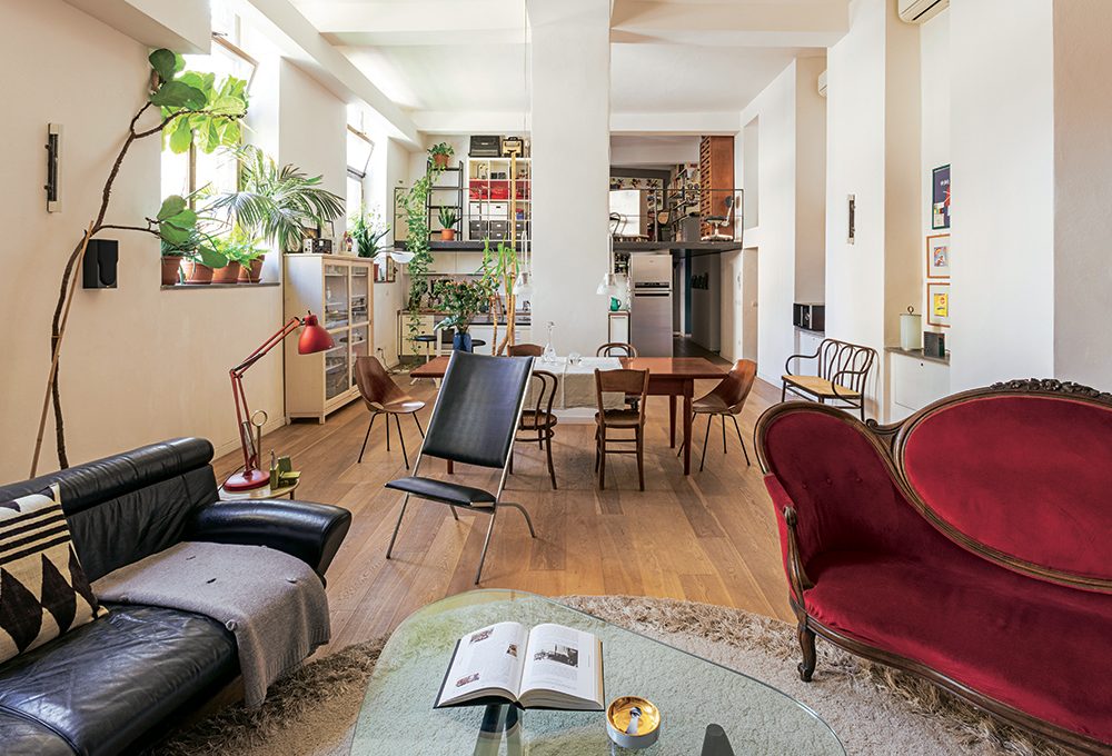 A Milano un loft pieno di idee d’arredo da copiare