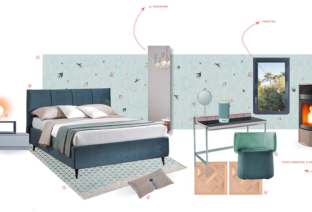Progetta il comfort termico in camera da letto