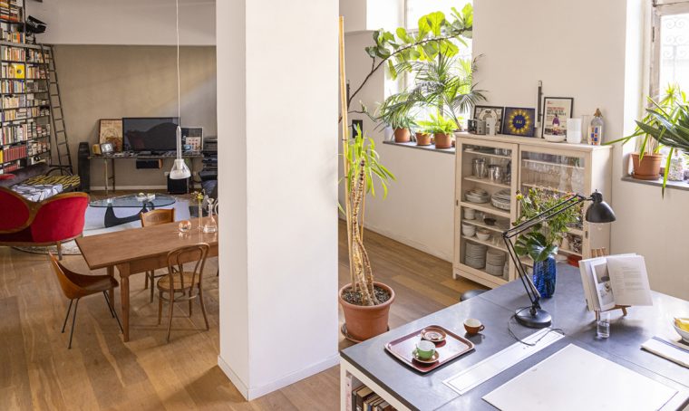 Gli ingredienti per una zona studio in stile industrial