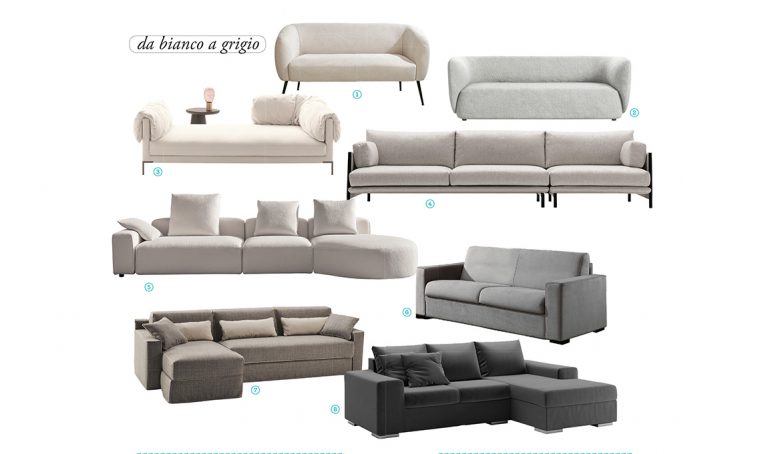 Divani: 33 modelli in ogni stile e colore