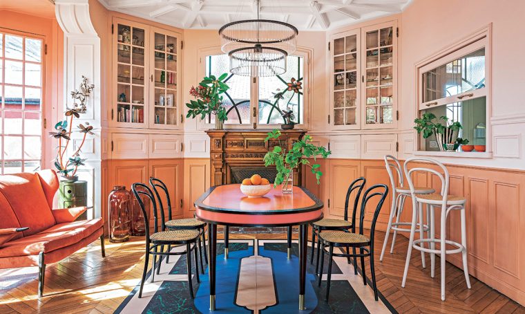 La casa francese piena di soluzioni décor tutte da scoprire
