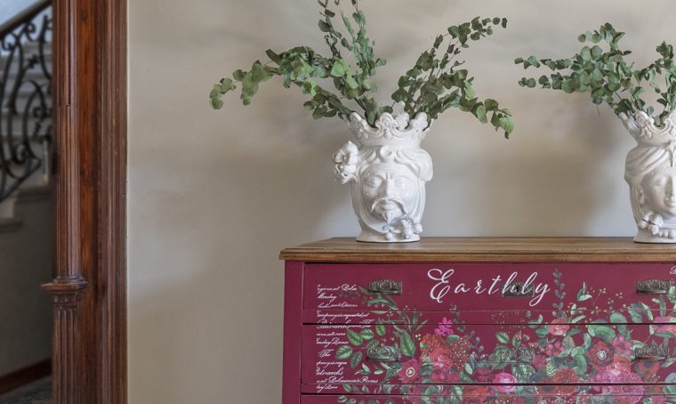 Il vecchio cassettone diventa contemporaneo