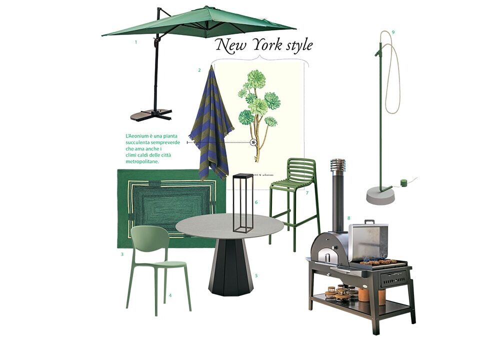 6 stili contemporanei per arredare l’outdoor