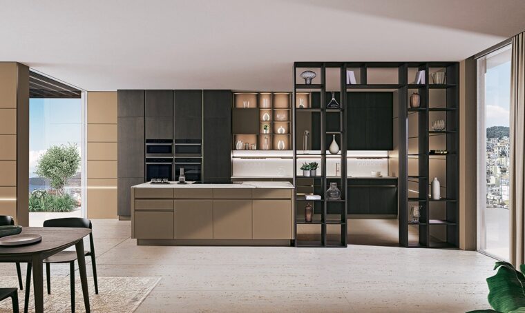 Vetro: maestro di eleganza e praticità in cucina