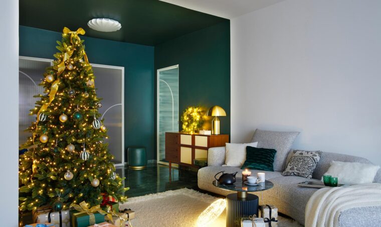 Prima & dopo: i pavimenti in palladiana verde scuro diventano il cuore di un restyling elegante