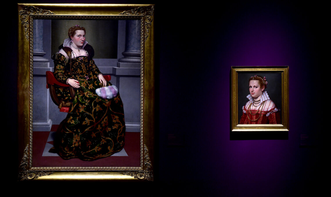 Allestimento della mostra 