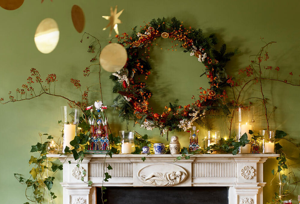 Natale: la ghirlanda beneaugurale