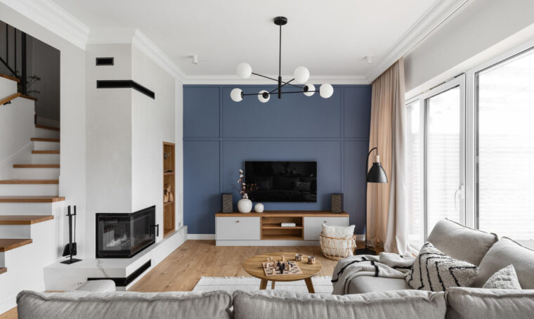 Arreda il soggiorno in stile scandi-boho
