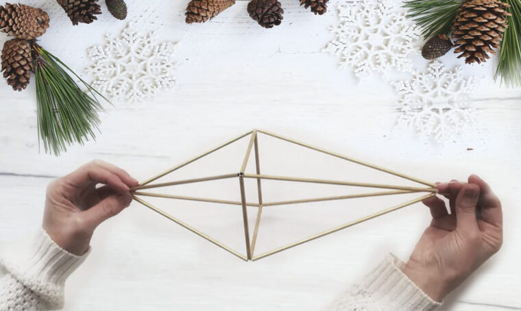 Natale: come creare l’Himmeli in ottone