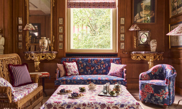 Tessuti Art Nouveau rivisitati con occhio contemporaneo