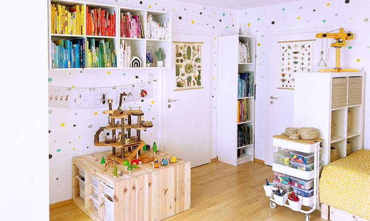 Come organizzare cameretta Montessori