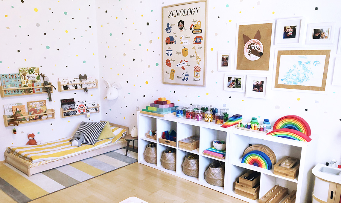 Come organizzare cameretta Montessori