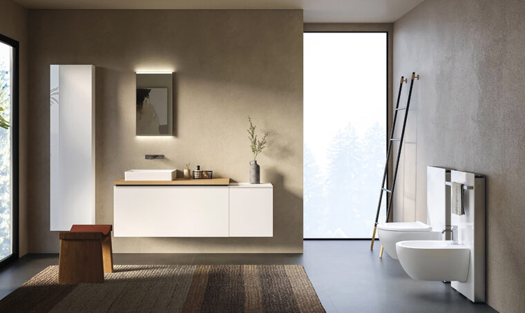 Le soluzioni per il bagno firmate Geberit migliorano la vita quotidiana