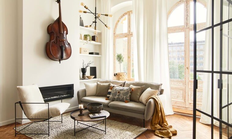 Un appartamento polacco si rinnova con atmosfere easy chic