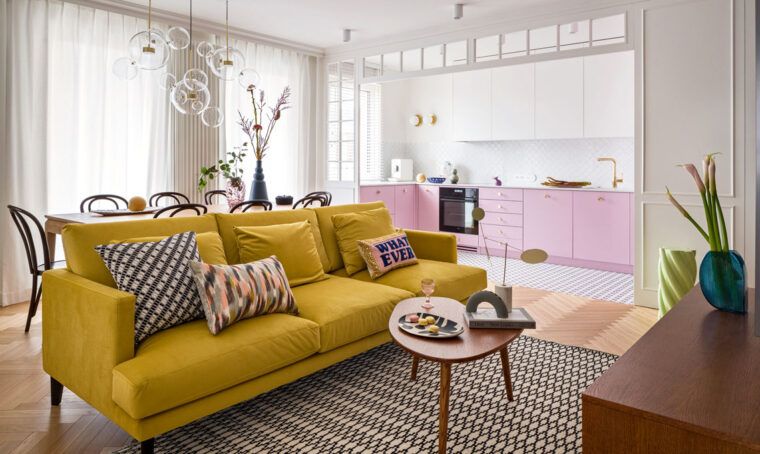 Arreda la casa in stile classico-pop
