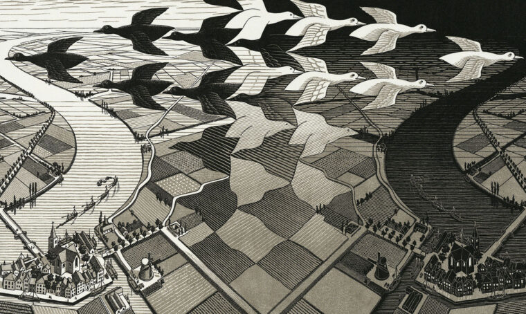Escher in mostra a Ferrara