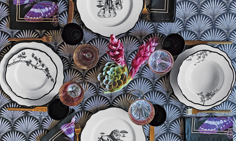 Mise en place: il lato glamour dello stile Savana