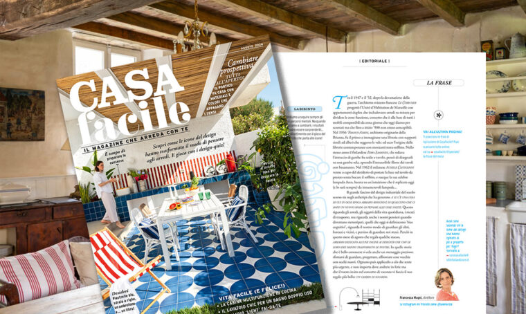 CasaFacile di Agosto 2024: l’editoriale del direttore