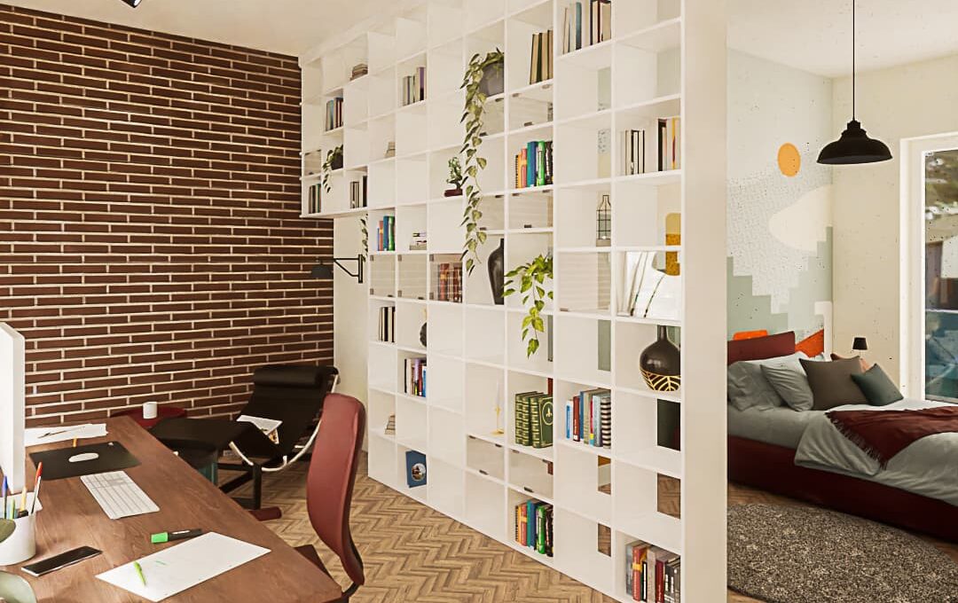Mini-appartamento moderno: design funzionale per spazi ottimizzati Mini-appartamento moderno: design funzionale per spazi ottimizzati